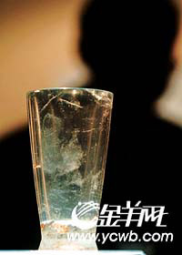 战国水晶杯(图)