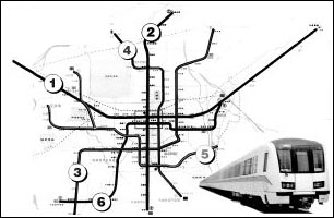 地铁二号线工程明年开工(图)
