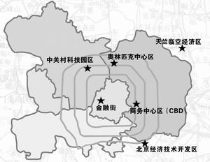 北京打造六重点产业功能区 城区投资向南城倾