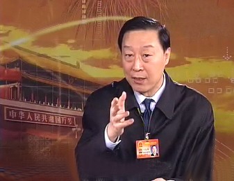 全国人大代表,市委书记罗志军在京谈和谐发展