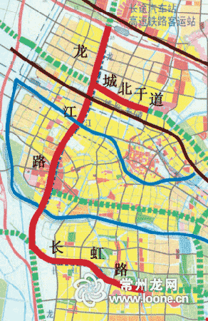 常州高架路确定三纵三横方案组图