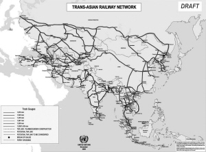 依靠中国连接欧亚 泛亚铁路网让亚洲心动