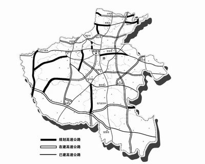 河南未来10年建成6纵8横高速公路网(图)