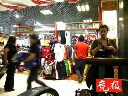 北京秀水市场热卖世界杯球队假球衣