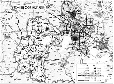 常州高速公路在建里程还有100多公里; 常州公路建设十一五目标;; 常州