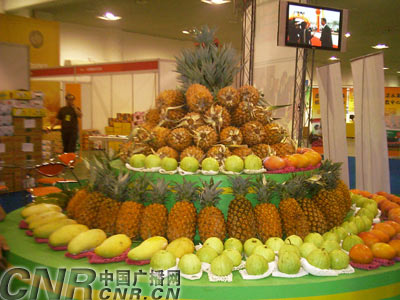 台湾水果及农产品登陆厦门国际食品交易会
