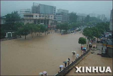 湖南洪灾死亡人数上升至39人 230万人受灾(图