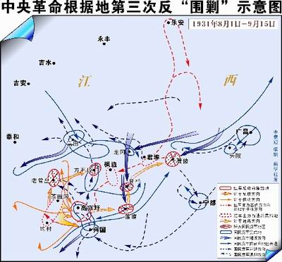 中央苏区第三次反"围剿"