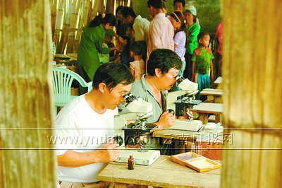 缅甸第二特区佤邦南部地区传染病肆虐版纳医疗队跨国爱心大援助