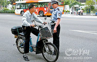 专家称广州禁行电动自行车违背国家法律(图)