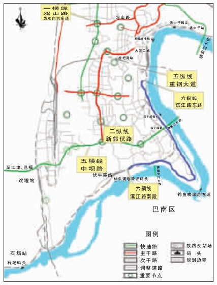 大渡口明年建滨江路连接3座大桥