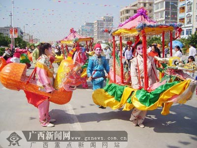 博白桂南采茶戏入选首批区级非物质文化遗产