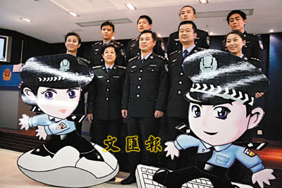 深圳网络警察首次集体亮相技术媲美黑客(图)
