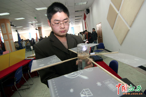 南昌工程学院举办挑战杯科技作品竞赛