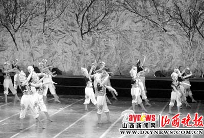省歌剧院举行太原市学校艺术教育舞蹈比赛(图