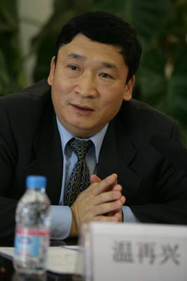 图文:国家保护知识产权办公室副秘书长温再兴
