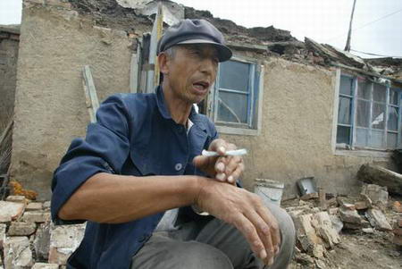 组图:黑龙江林甸发生地震1557人受灾