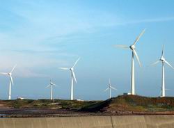 澎湖设八座风力发电机组 造台湾风车故乡