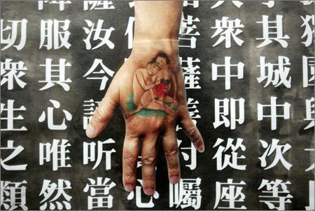 图文：上海八五致敬当代艺术展作品