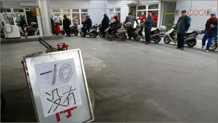 图文:上海地区负十号柴油供应紧张