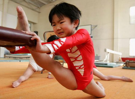 圖文：兒童體操訓練課