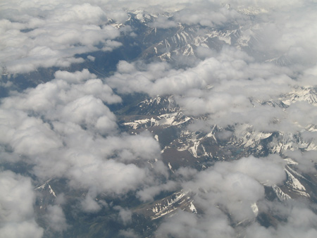 图文:俯瞰青藏高原