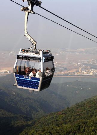 当日,香港旅游新景点――位于香港大屿山的"