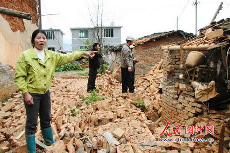 组图：福建顺昌县发生4.7级地震