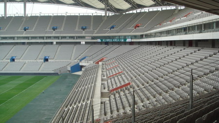 图文:首尔世界杯体育场座位席