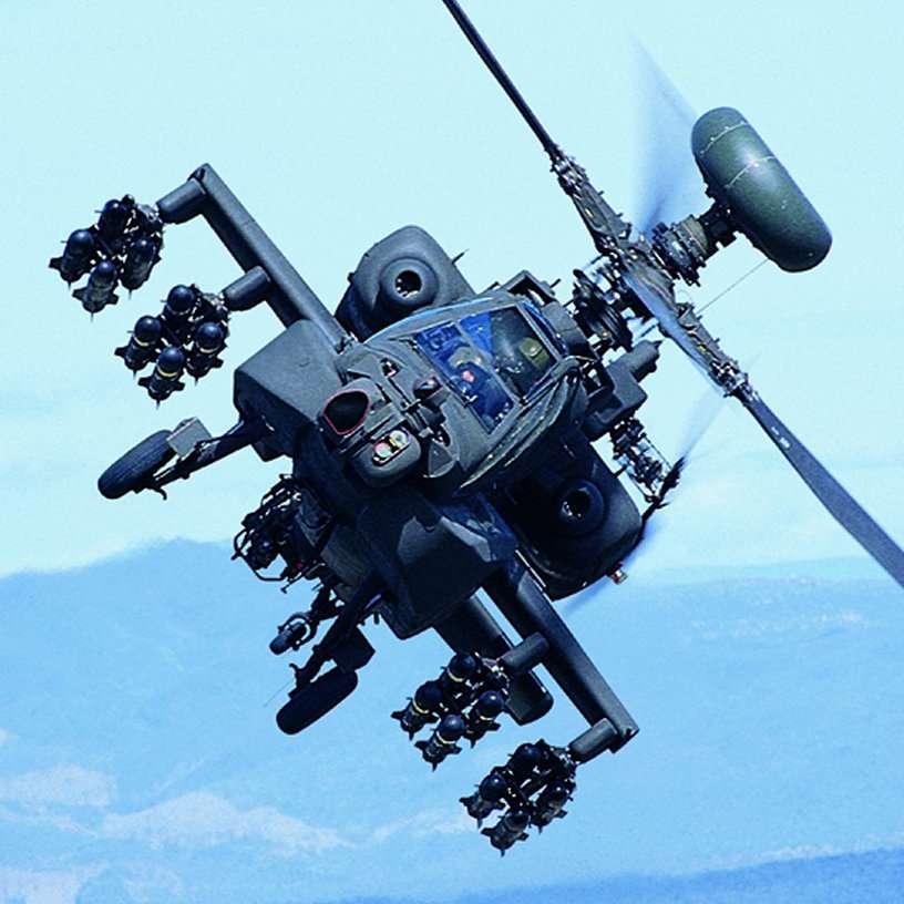 美国AH-64阿帕奇武装直升机(图)