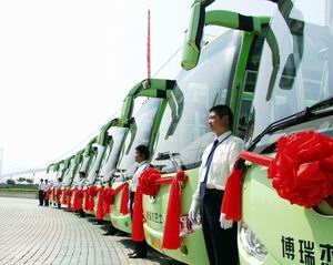 组图:江阴、靖江:两个城市开公交