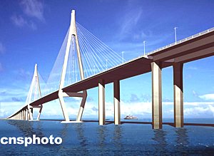 中港二航局曾建设过珠海到香港的跨海大桥