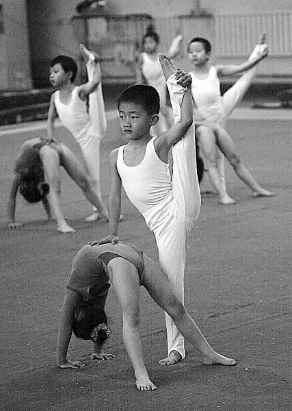 二○三年山东省幼儿基本体操比赛于一日在东营