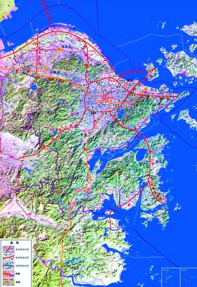 我市高速公路网规划蓝图绘成