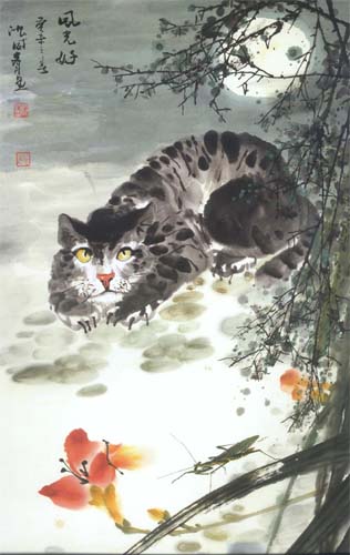 (沈威峰画作):风光好(图)