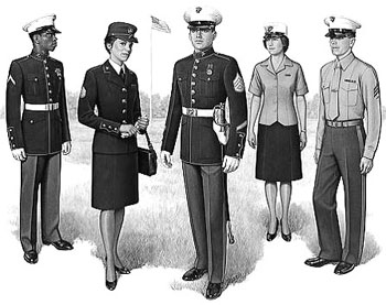 趣谈军服对民间服装的影响(图)
