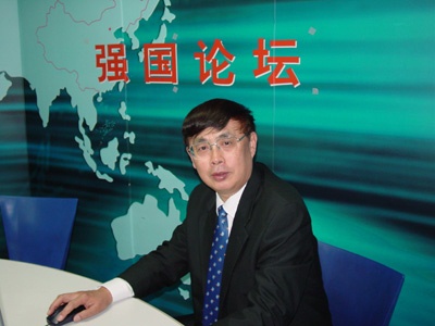 陈昊苏做客强国论坛谈民间外交与和平崛起(