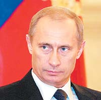 俄罗斯总统普京今日起对我国进行国事访问(图)