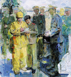 第十届全国美术作品展览部队油画作品选登(组图)_新闻中心_新浪网