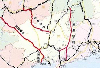 广西400亿打造新铁路 "一揽"计划助腾飞(图)