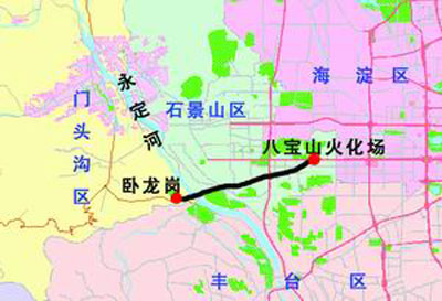 北京市八宝山火化场将迁至门头沟卧龙岗(图)