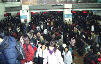 南京铁路分局制定三套方案应对春运(图)