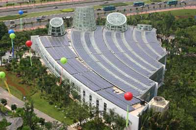 BP参与中国最大的太阳能光伏电站建设(组图)