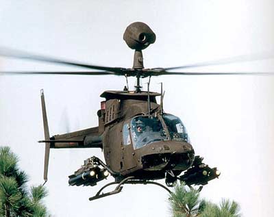 美军基奥瓦侦察直升机在巴格达西南部坠毁(图)