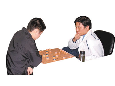 全国象棋甲级联赛第二轮 主场击败江苏队(组图)