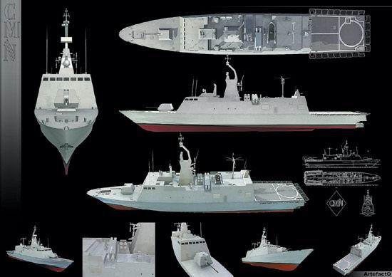 中东第一:阿联酋海军"拜努纳"级轻护卫舰(组图)