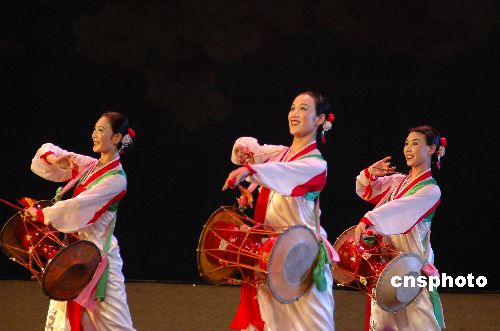 图:朝鲜国立艺术团来华演出