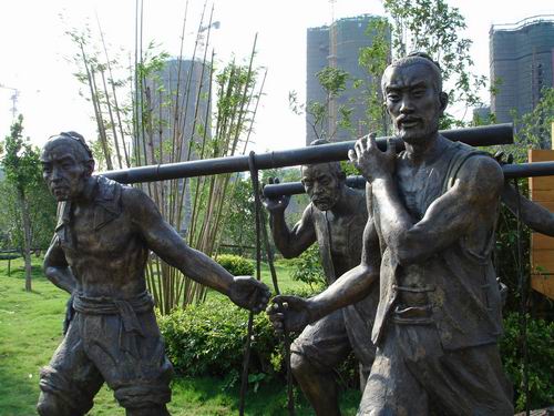 组图：南京郑和宝船厂遗址公园建成开放