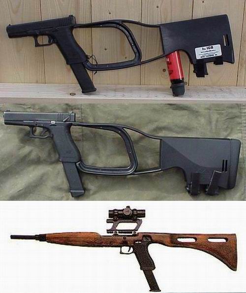 冲锋手枪:奥地利格洛克18型全自动手枪(组图)