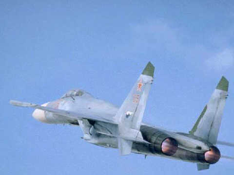 俄罗斯苏-27(su-27)"侧卫"战斗机(组图)